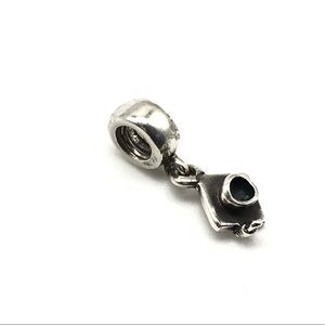 Pandora Retired Graduation Cap Hat Dangle Charm